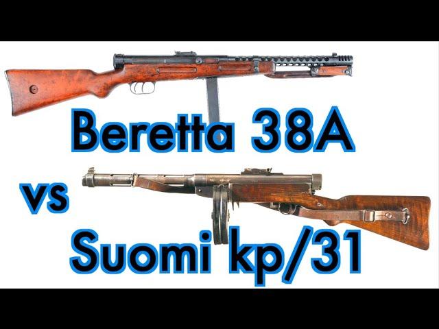 Beretta M38A vs Suomi kp/31 (w/ John Keene)