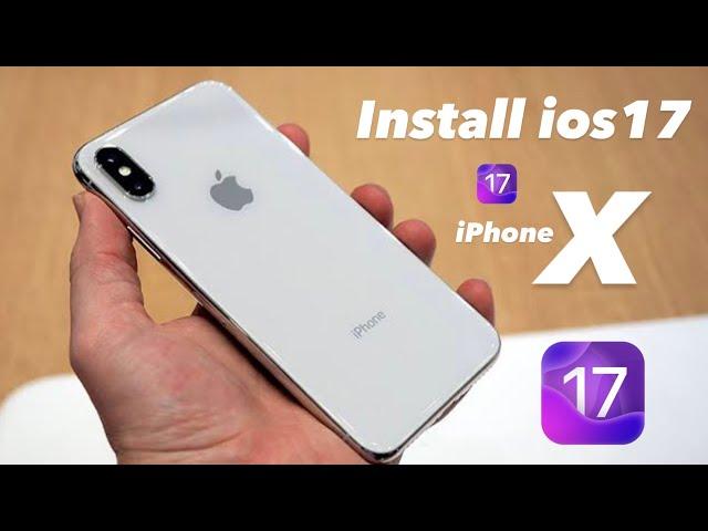 How to get iOS 17 update on iPhone X