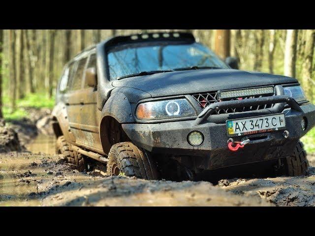 МОНСТР в ГРЯЗИ. MITSUBISHI Pajero Sport in MUD. OFF-ROAD