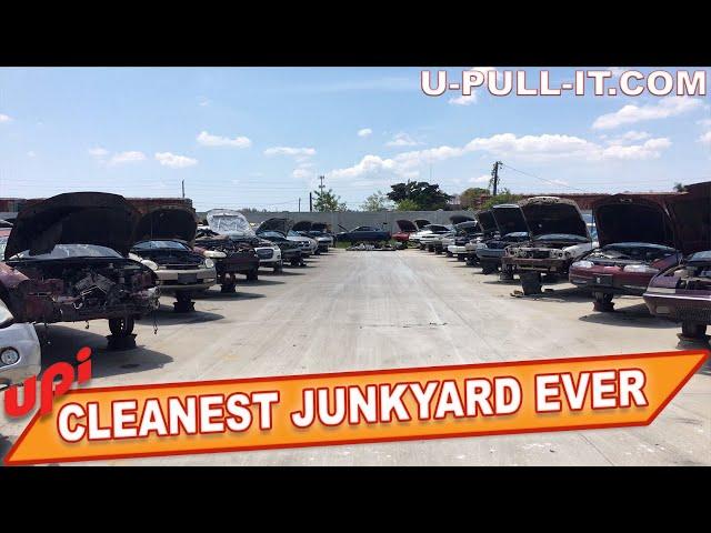 CLEANEST YOU PULL IT JUNKYARD EVER