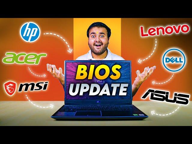 How to Update BIOS on Any Laptop ??  *All Brands Covered*