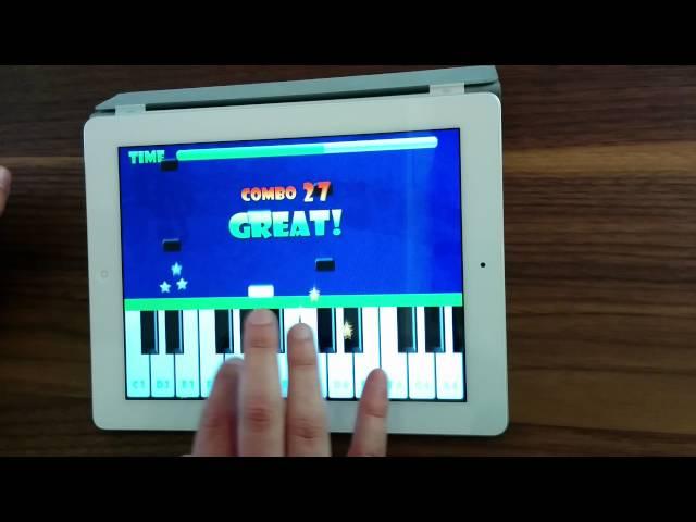 Learn to play "Moonlight Sonata 1" (Beethoven) with Piano Master - tutorial for iPhone Android iPad