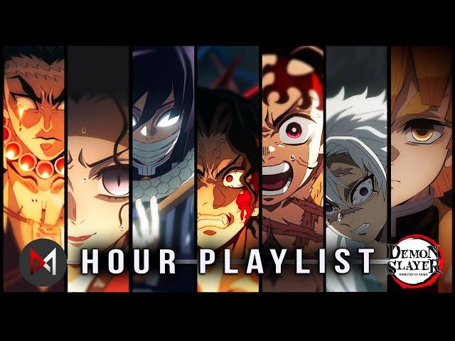 Demon Slayer Season 4 - 1 Hour Soundtracks Playlist - OST Epic HQ Covers