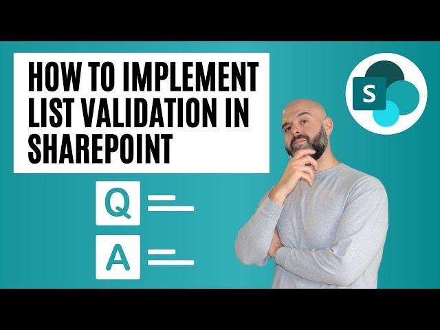 How To Implement List Validation In SharePoint Online