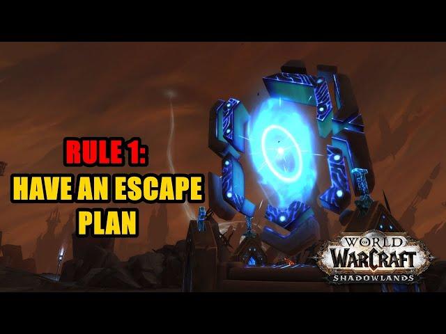 Rule 1: Have an Escape Plan Quest WoW