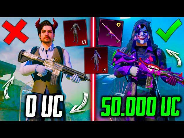  ЭТО ЛУЧШАЯ ПРОКАЧКА АККАУНТА на 50000 UC В PUBG MOBILE! ВЫБИЛ ШУТ и ПРОКАЧАЛ M416 В ПУБГ МОБАЙЛ!