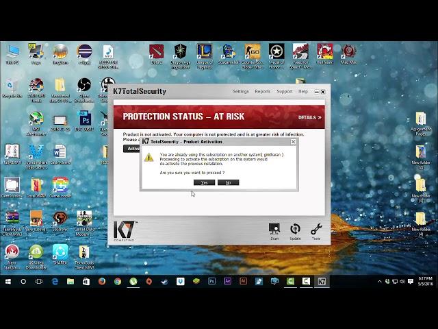 K7 Total Security Free Activation Key