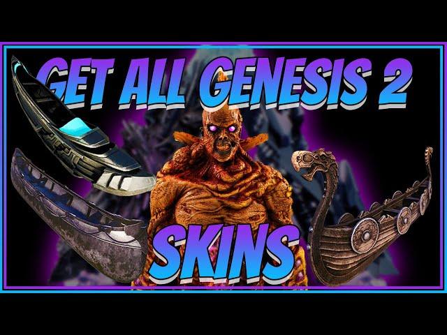 Get All Genesis 2 Skins On Any Map In Ark Survival Evolved