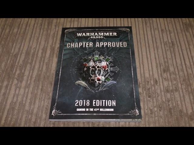 Chapter Approved 2018 Edition - First Look (WH40K)