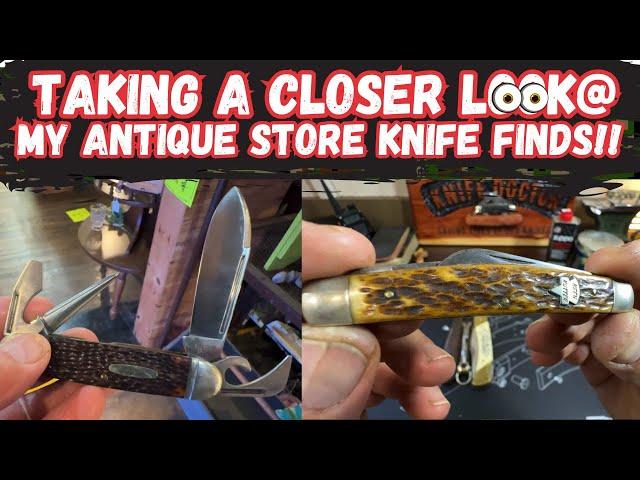 Taking a Closer Look at My Antique Store Knife Finds!