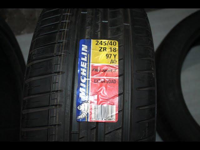 245 40 ZR18 97Y Michelin Pilot Sport 3 AO 320 AA A Italy