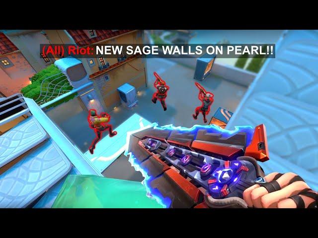 BEST Sage Walls And Glitch On New Valorant Map PEARL