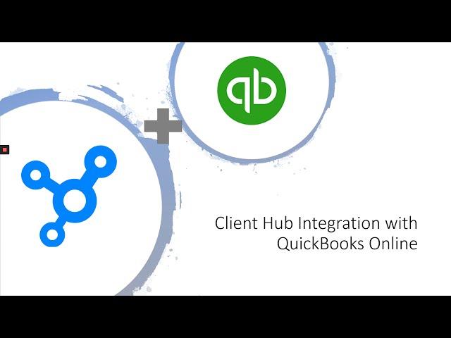 Client Hub - QuickBooks Online Integration