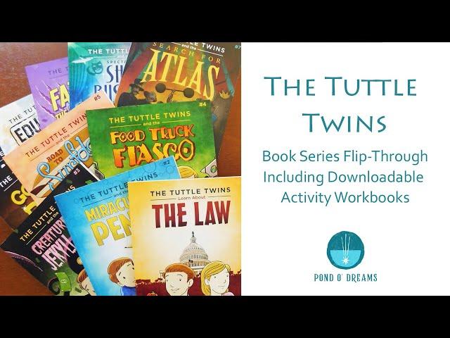 Tuttle Twins Flip Through Including Activity Workbooks