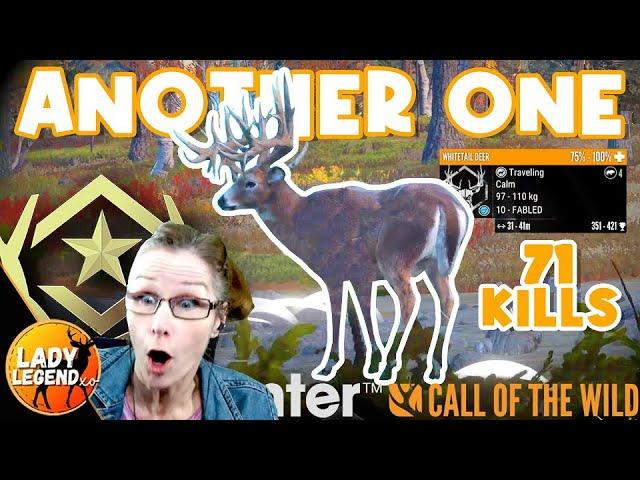 BOWHUNTING a GREAT ONE WHITETAIL After CRAZY 71 KILL GRIND!!! - Call of the Wild