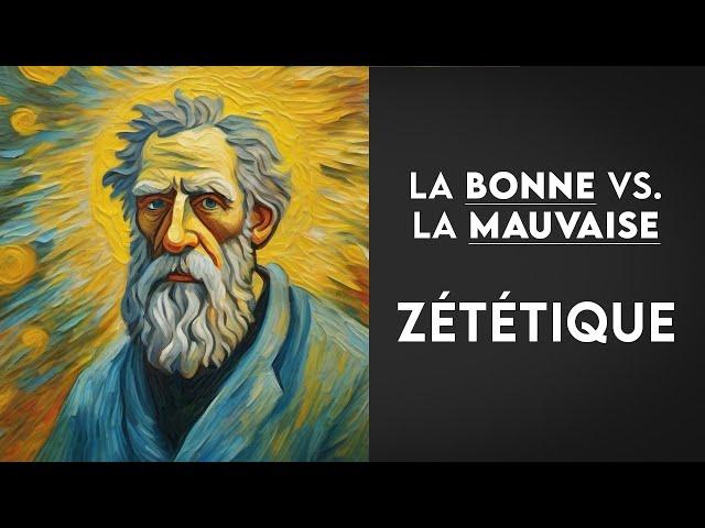 La BONNE vs. la MAUVAISE zététique (ft. la querelle des universaux)