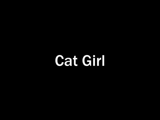 Cat girl - created by kids