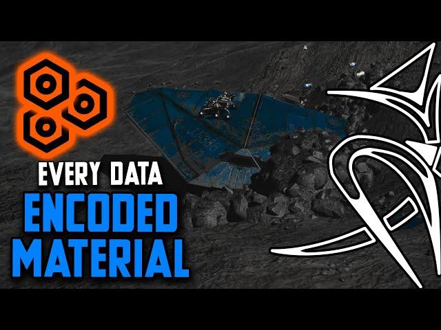 How to get ALL encoded data materials you ever need in Elite Dangerous