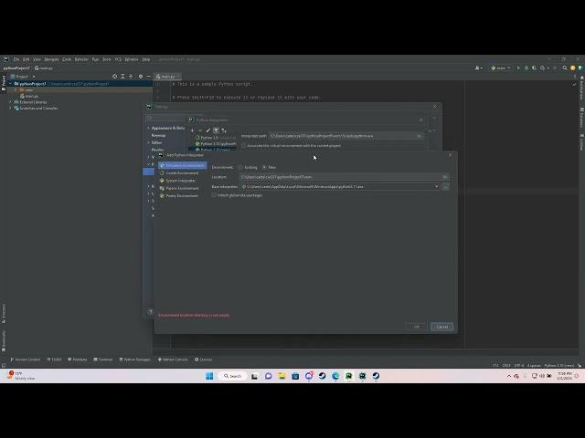 How to add a Python Interpreter into PyCharm - Python on PyCharm Tutorial