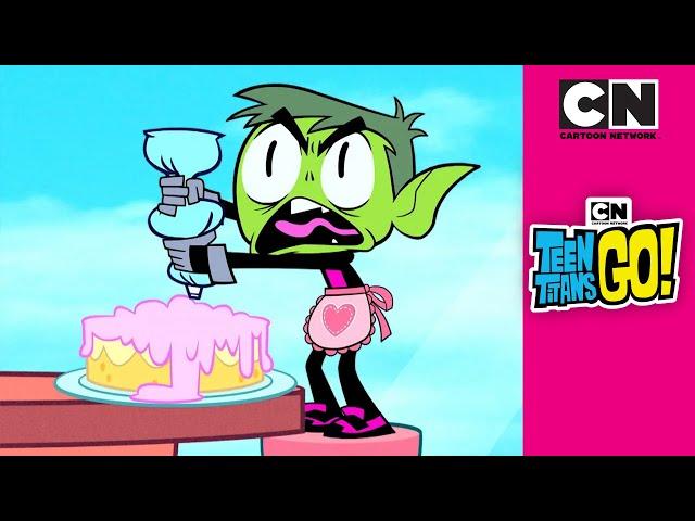 Cyborg and Beast Boy Stop Being Lazy | Teen Titans GO! | @cartoonnetworkuk