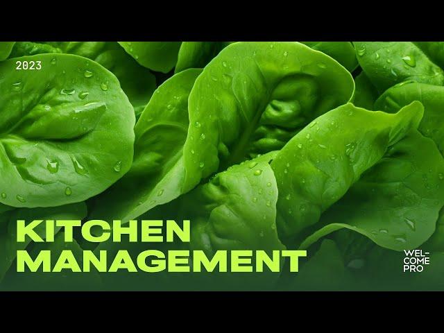 Welcomepro | Тренинг Kitchen management в ресторане | Санкт-Петербург, 2023