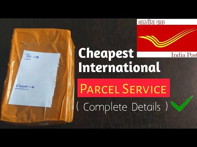 How to Send Parcel Outside India 