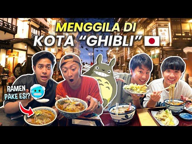 MENGGILA DI KOTA "GHIBLI" JEPANG! ADA RAMEN PAKE ES!? | WASEDABOYS YAMAGATA TRIP