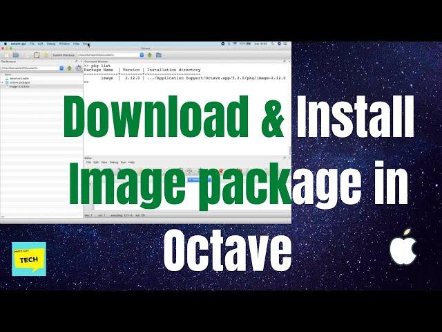 How to install image package in Octave | LearnDIY | (2020)