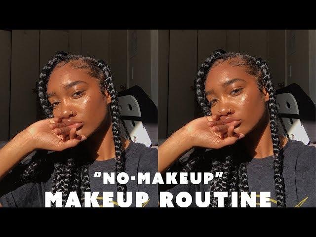 GLOWY NO-MAKEUP everyday makeup routine Tatyana Ali