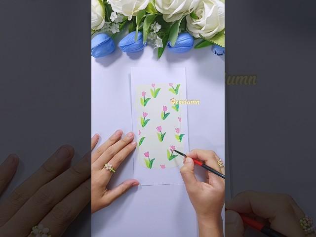 #cute #flowers #diy #craftideas #drawing #aesthetic #shorts #phonecase #artandcraft #gouache