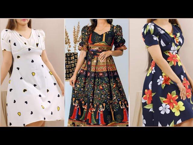 Trendy frock design collection 2024 | Latest summer dress #frocks #summerfrockdesign