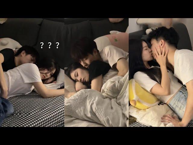 Couple Sleeping At Night Routine️‍️