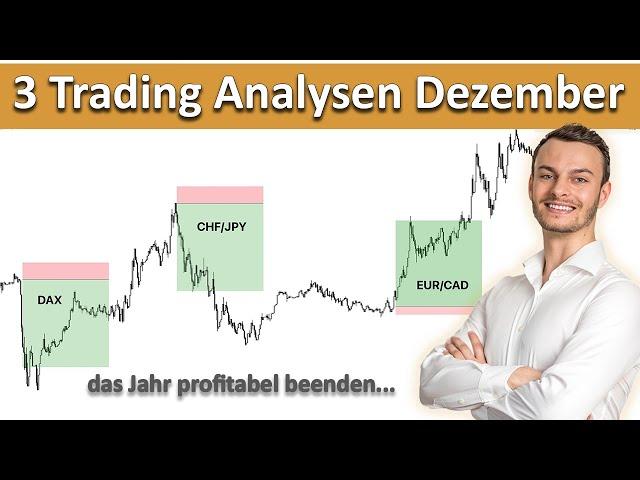 Meine 3 einfachsten Trading Möglichkeiten im Dezember! (jeder Trade erklärt)