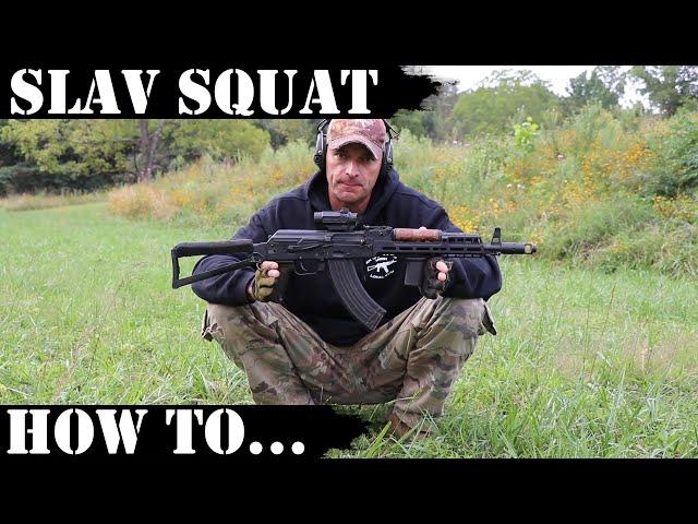 Slav Squat - how to shoot from squat!