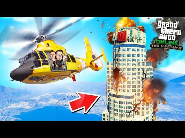 ВЗОРВАЛИ ЗДАНИЕ MAZE BANK ! ЗНАКОМСТВО С Dr. Dre ! ОБНОВЛЕНИЕ КОНТРАКТ В GTA 5 ONLINE