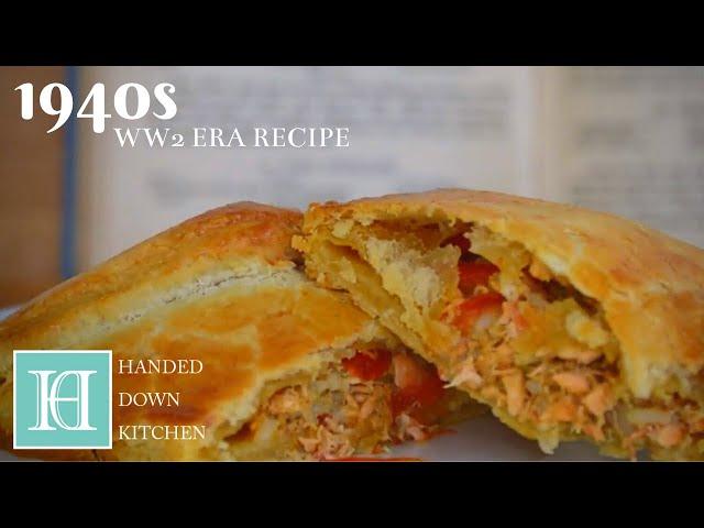 Fish Envelope (Curried Fish Pasties) ◆ 1940s / WW2 Era Recipe