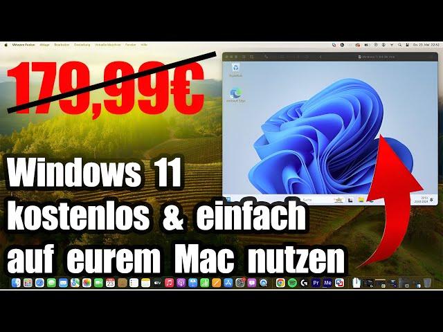 So nutzt ihr Windows 11 kostenlos auf eurem Mac M1 M2 M3 & Intel