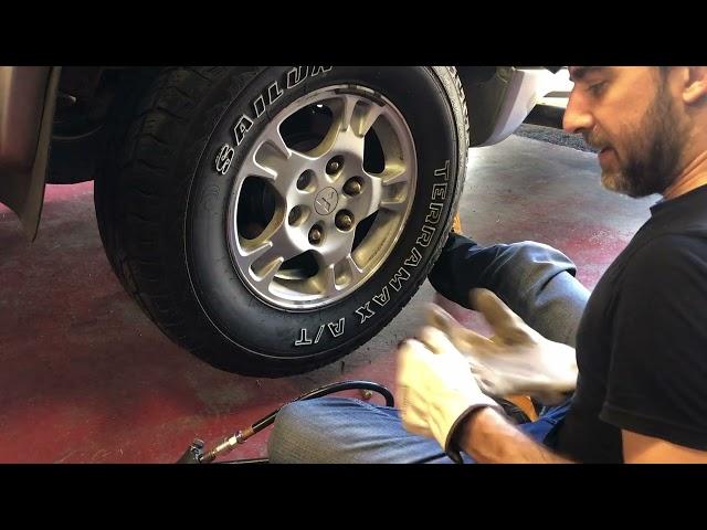 Pajero Rear Shock Absorber Replacement