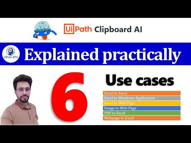 #UiPath Clipboard AI - 6 Use cases explained practically - Ep3 | #UiPathRPA