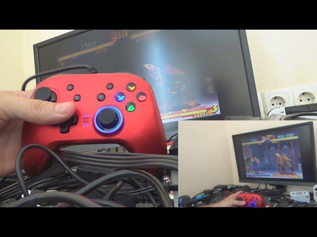 GC101 Wired Gaming Controller for PC,PS3 Unboxing and Test