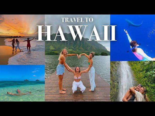 a week in hawaii vlog *hikes, sunset swims, and shark diving*