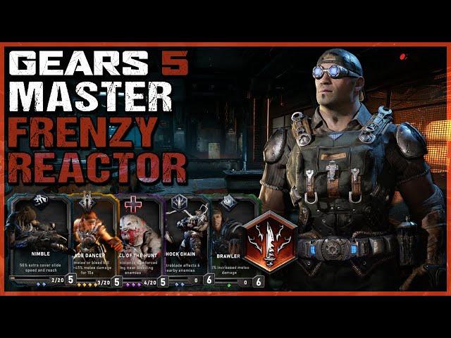 Nimble goes ZOOM! - Master Blademaster on Reactor - Gears 5 Frenzy Horde Daily 9-14-2021