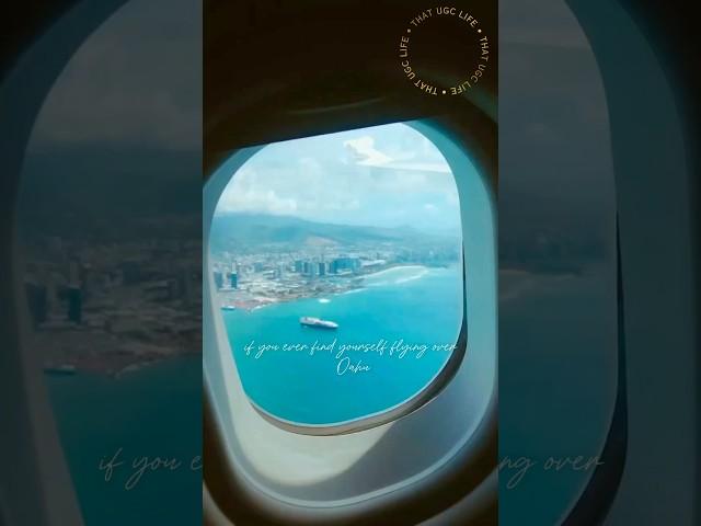 Window Seat on @HawaiianAirlines   #travel #shorts