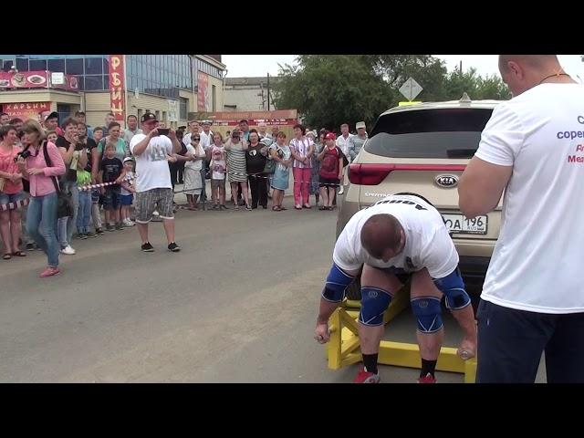 Владимир Лопин 20.07.2019 г.Катайск (подъем авто на платформе)