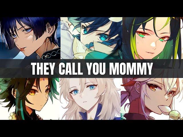 They call you mommy - Genshin Impact x listener asmr