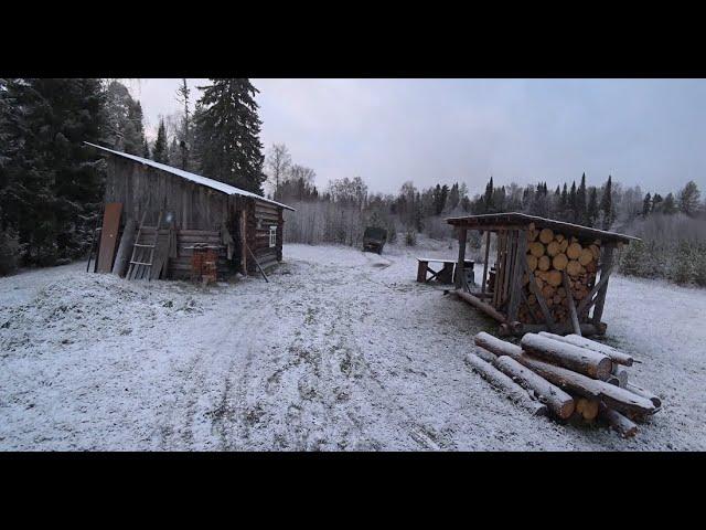 Поход с ночёвкой. Солянка на завтрак. Кто то взял все продукты из избушки?  1 серия