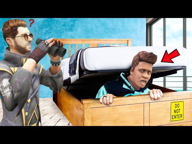 Franklin Hiding From Dj Alok | Hide & Seek In GTA 5