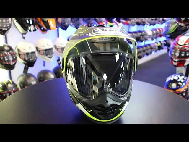 Arai Tour-X 5 Trail Motorcycle Helmet (Matt Yellow)