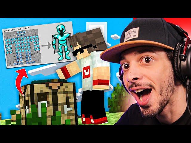 გიგანტური ნივთები!!!  - Minecraft But Crafts Are Giant