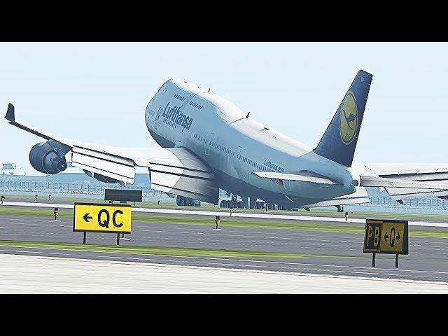 Landing the World's Heaviest Boeing 747 in X-Plane 11